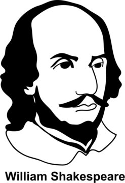 William Shakespeare (vector)