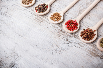 Collection of spices