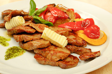Roasted meat