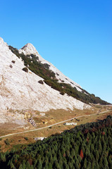 A path to Amboto mountain in Urkiola