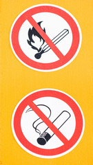 no smoking sign