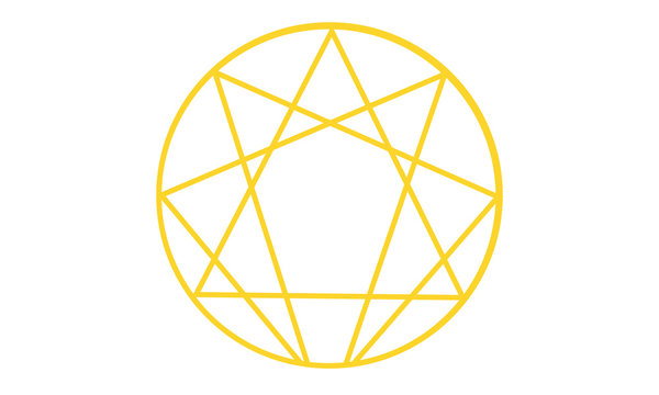 Enn&eacute;agramme jaune