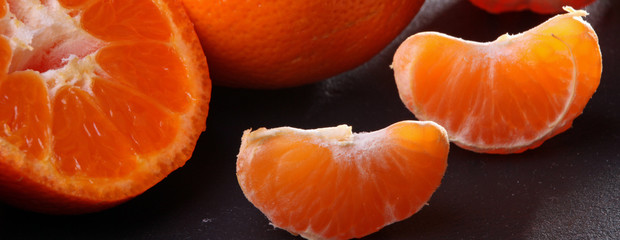 clémentines, mandarines