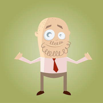 glatzkopf cartoon