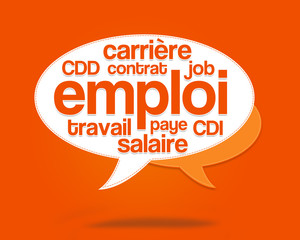 nuage de mots - emploi