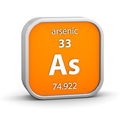 Arsenic material sign