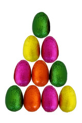 Easter Eggs Isolated 3