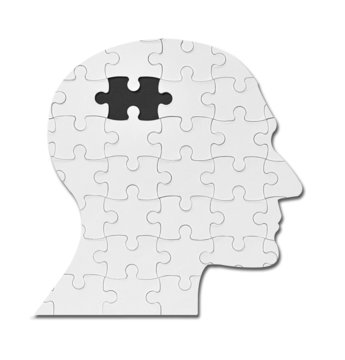 recommend clip art: puzzle game solution head silhouette mind brain