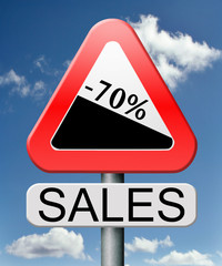 sales 70% off