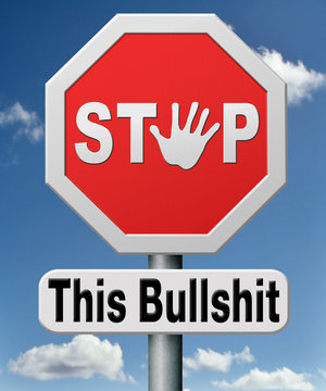 stop this bullshit