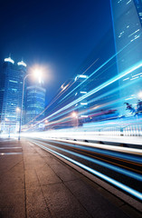 the light trails