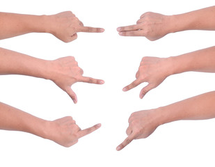 Tablet PC hand movement