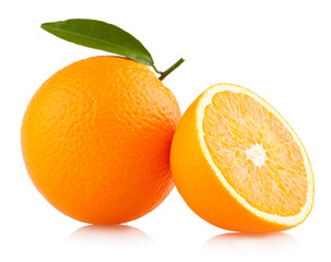Fototapeta na wymiar dojrzałe pomarańczowy
