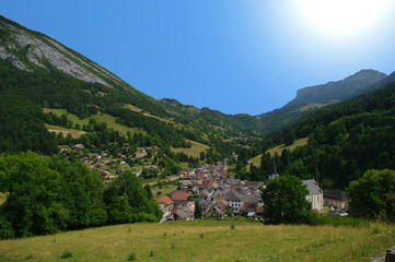 Fototapeta na wymiar Dolina Entremonts - chartreuse