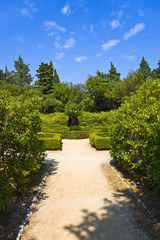 Pathway in park at Croatia