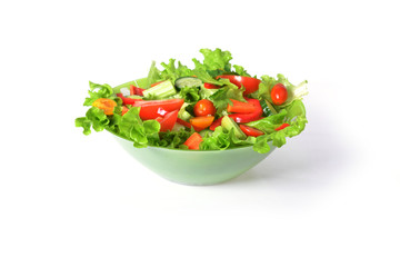 salad with vegetable