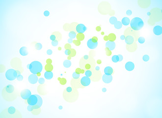 Abstract background with circles