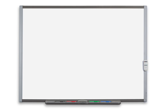 Interactive whiteboard isolated