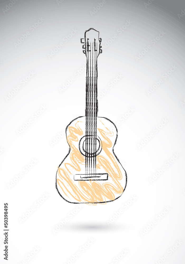 Canvas Prints Guitar