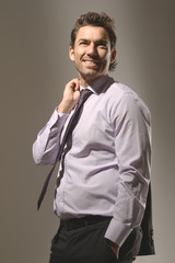 Schicker Business Mann