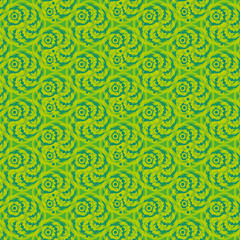 Frühlings Mandala Muster Geschenkpapier