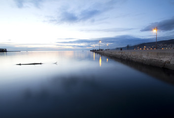 Audace wharf in Trieste