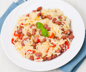 rice with red beans