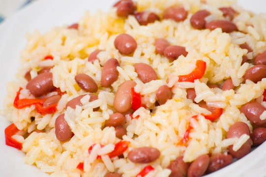 rice with red beans