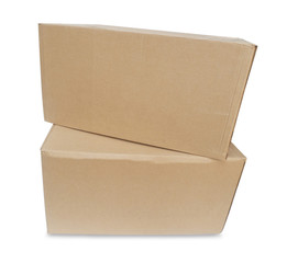 Two cardboard box