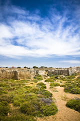 Fototapeta na wymiar Grobowce Królów (Paphos) Cypres