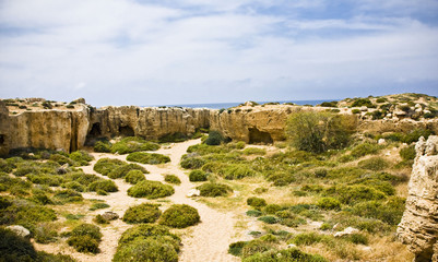 the Tombs of the Kings (Paphos) Cypres