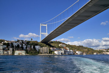 Obraz premium Bosphorus bridge, Istanbul, Turkey