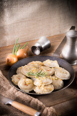 pierogi with meat