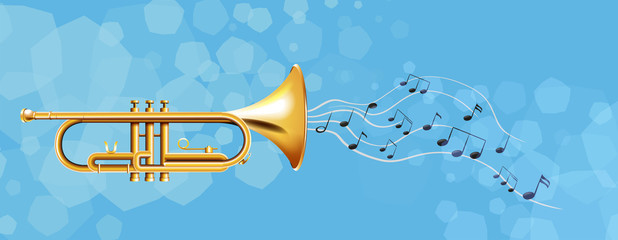 The golden trumpet © GraphicsRF