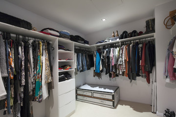Modern Walk in Robe