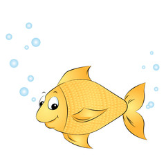 Fisch mit Blubberblasen