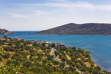 Fototapeta na wymiar Landscape on Crete
