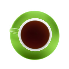 Green tea cup