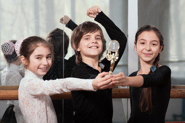 young dancers won the cup