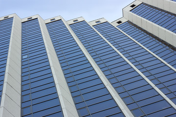 Obraz premium High-rise buildings in the Moscow