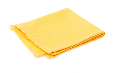 Yellow napkin