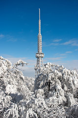 Transmitter on Sleza Mountain