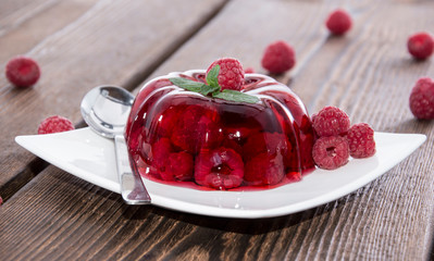 Homemade Raspberry Jello