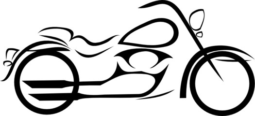 Naklejka premium Moto