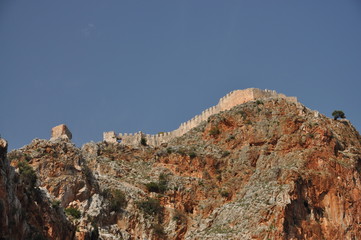 Festung bei Alanya, Türkei