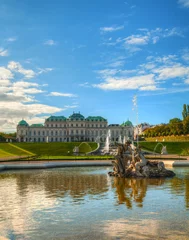 Deurstickers Belvedere palace in Vienna, Austria © andreykr