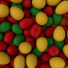 Easter egg background