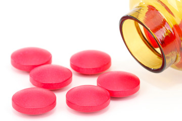 Rote Tabletten