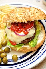 Delicious Summer Cheeseburger