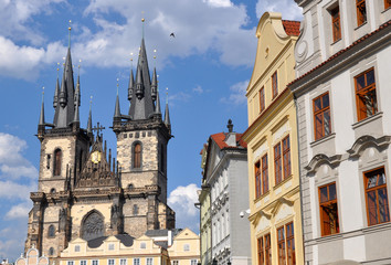 Obraz premium The Tyn Church / The Church of Our Lady Before Tyn